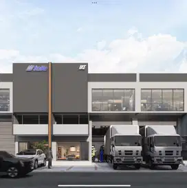 Gudang Showroom dan Kantor Dalam Satu Gedung iDi Tangerang