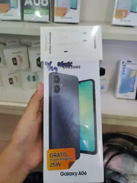 Samsung galaxy A06 4/64 NFC new segel bergaransi resmi