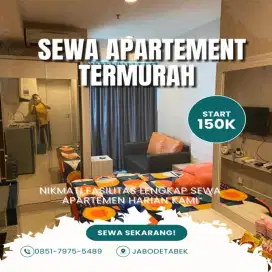 Apartemen GREEN PRAMUKA Sewa Harian/Transit Termurah