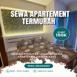 Sewa Apartemen Harian/Transit Termurah KALIBATA CITY Jakarta Selatan