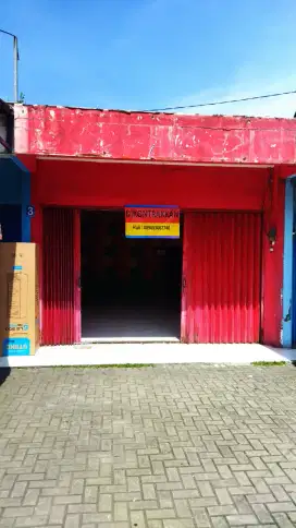 Disewakan Ruko 1 lantai, lokasi strategis pinggir jalan raya Ciwastra