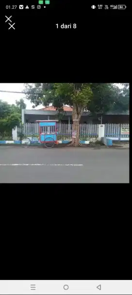 Dijual rumah dipinggir jalan. Cocok buat usaha