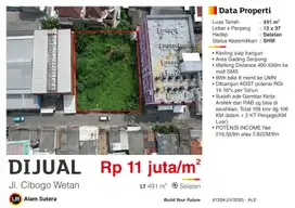 Dijual Tanah SHM di Cibogo Wetan Gading Serpong Tangerang
