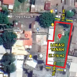 Tanah Strategis Ex Bengkel Di Persimpangan Joglo