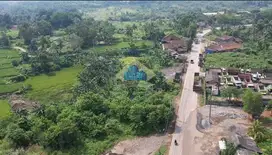 Dijual Tanah di Jalan Raya Parung Panjang - Bogor, Jawa Barat