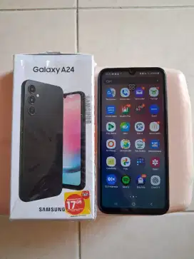 Samsung Galaxy A24 4G NFC Ram 8/128 GB Resmi Fullset Mulus