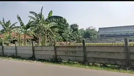 Tanah Datar dekat stasiun, exit tol, intermoda, cocok utk hunian n gdg