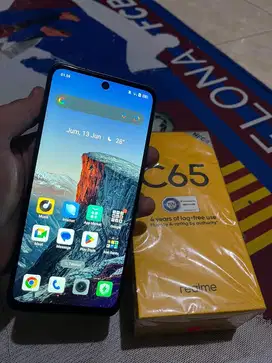 realme c65 ram 8/128 fullset mulus