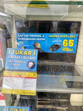 Bisa cicilan Laptop acer ram 8/512 promo cicilan home credit bunga 0%