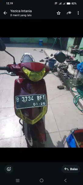Di jual motor mio tahun 2011