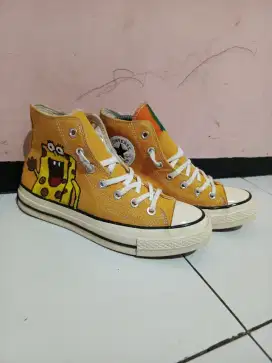Converse 70's HI X Spongebob Squarepants size 38 fit to 39