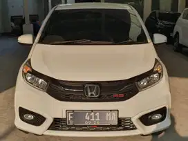 HONDA BRIO RS 1.2  AT 2021 Putih  F411MA CASH , KREDIT, COP