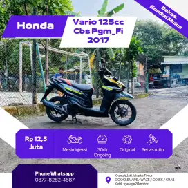 Honda Vario 125cc pgm_fi esp cbs tahun 2017