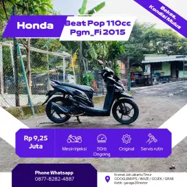 Honda beat pop 110cc pgm_fi tahun 2015