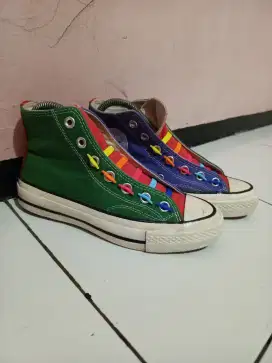 Converse CTAS Hi Multicolour slip on size 35 fit to 36 (22cm)