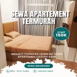 Sewa Apartemen Jakarta Selatan KALIBATA CITY Harian/Transit Termurah