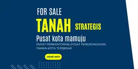 TANAH STRATEGIS TENGAH KOTA MAMUJU