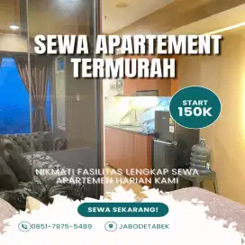 Sewa Apartemen Harian/Transit Jakarta SENTRA TIMUR Termurah