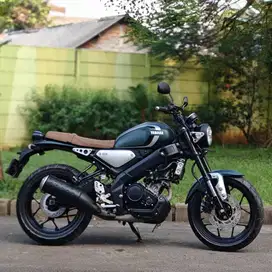 YAMAHA XSR 155 HIJAU 2021 KM 10K PAJAK ON LIKE NEW