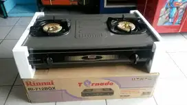 Rinnai RI-712BGX kompor api Tornado 2 tungku