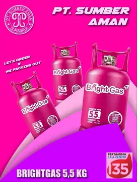 BRIGHTGAS 5,5 KG REFILL