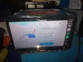 Double Din Pioneer AVH-X8850BT Support Car Play Dan Android Auto
