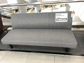 sofa bed relax warna grey