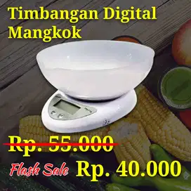 Flash Sale - Timbangan Digital Mangkok