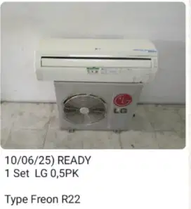 Ac bekas 1/2 pk semua merk