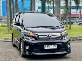 (DP 18JUTA) VELLFIRE ZG PREMIUM SOUND 2013 BLACK / HITAM TERMURAH NEGO