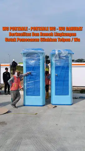 Toilet Proyek,/Toilet Umum /Toilet Outdoor/ Toilet Portable/ Terjangka