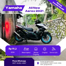 Yamaha All New Aerox 155cc modif bluecore fi Tahun 2021