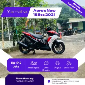 Yamaha All New Aerox 155cc bluecore fi Tahun 2021