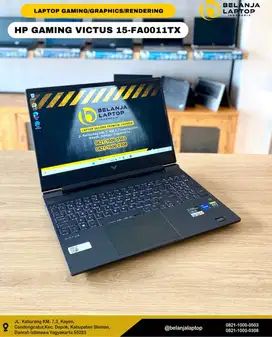 HP GAMING VICTUS 15-FA0011TX/intel i5 gen 12/16GB/512GB/RTX3050/144hz/
