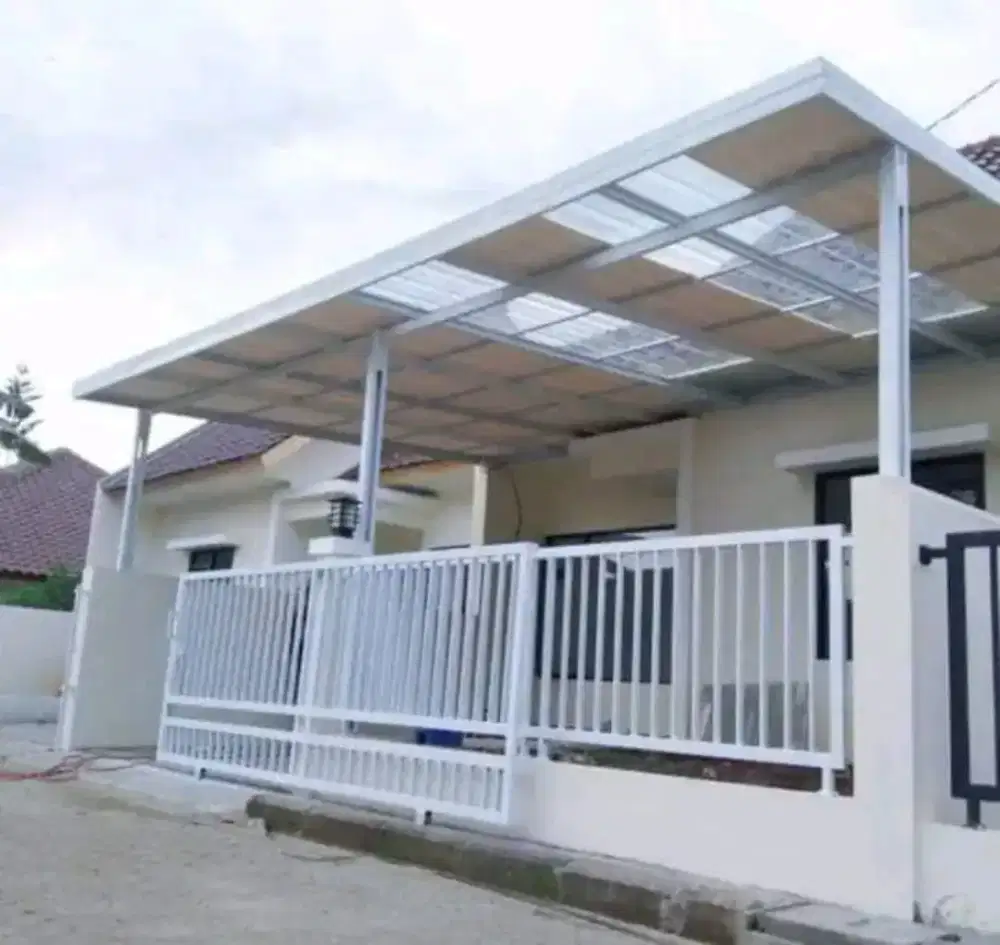 Pemasangan kanopi baja ringan