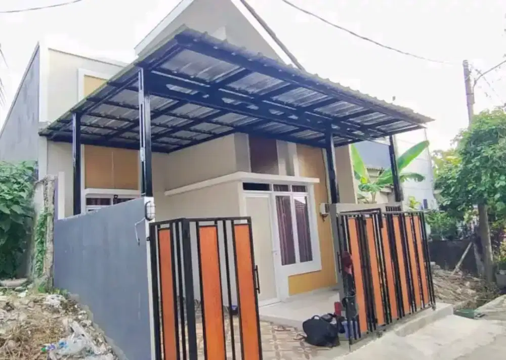 Pemasangan kanopi baja ringan