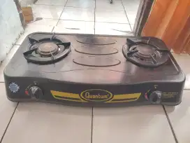 Kompor Gas 2 Tungku Quantum
