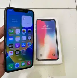 Iphone X 64gb inter Fullset