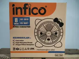 Kipas angin karakter Infico 8inci
