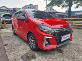 B TDP Rendah Daihatsu Ayla 1.2 R Bensin-MT 2022 Hitam CFAQF