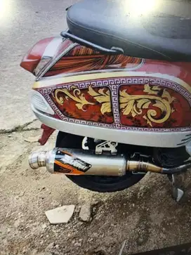 Knalpot Vespa matic S/Lx 2v
