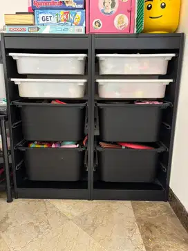 Rak IKEA Trofast with boxes