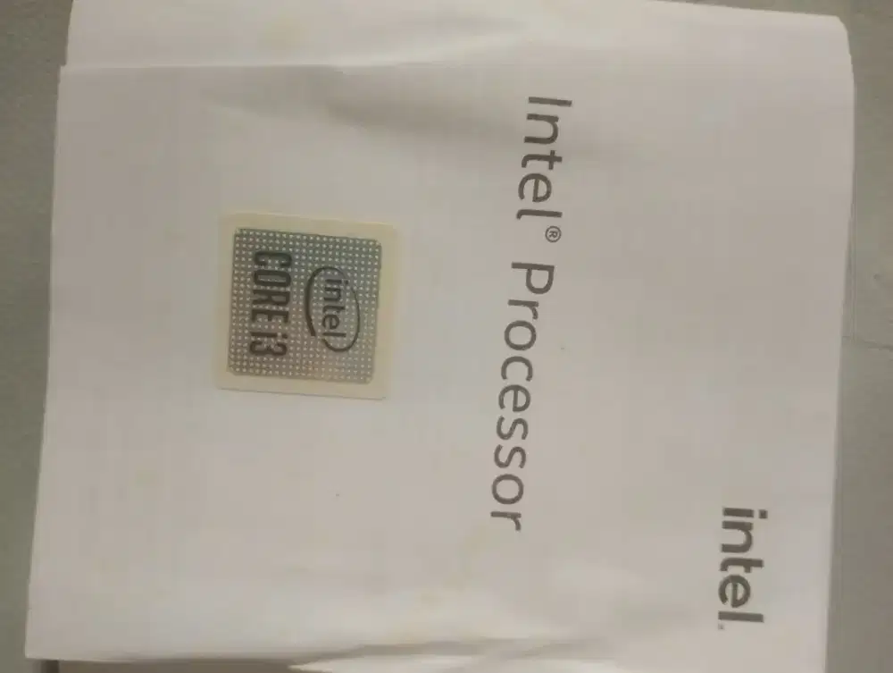 Cpu Intel i3 10105f gen 10