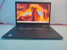 Laptop slim lenovo x1 yoga core i5 gen 8 ram 16 ssd 256