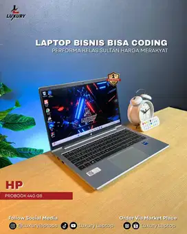 LAPTOP HP PROBOOK 440 G8 SLIM CORE I7 GEN 11 RAM 16GB SSD RAM SECOND