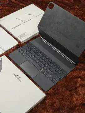 Apple Magic Keyboard For iPad Pro 12.9inch Fullset Original Bawaan