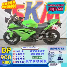 (bayar 900 proses 1hari) ninja 2017 cash credt