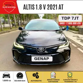 ALTIS 1.8 V 2021 AT Hitam KM ANTIK TANGAN 1 PROMO DP8JT