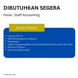 Staff Accounting