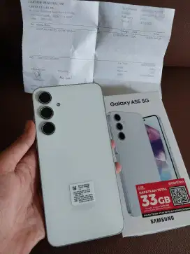 Samsung a55 5g 12/256gb garansi maret 2026